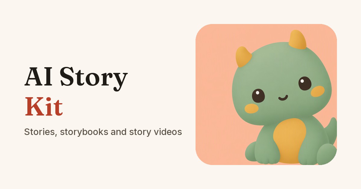 AIStoryKit AI AI product website preview